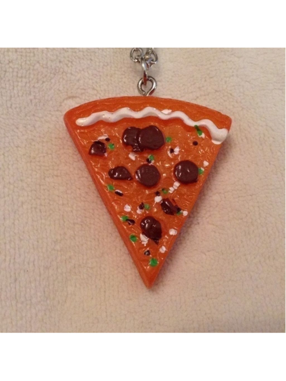 PIZZA SLICE NECKLACE